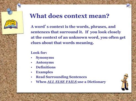 context englisch|what does in context mean.